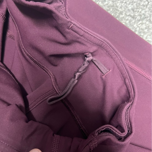 Lululemon Leggings Womens 6 Maroon Pace Rival Crop 22" Inseam Dark Adobe - Picture 6 of 11